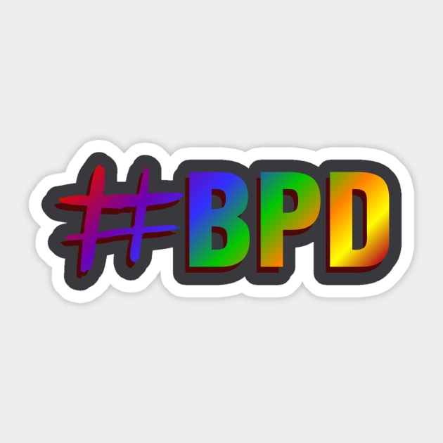 BPD Sticker by ADHDisco